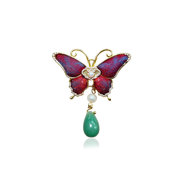 Butterfly Diamond - Night Jade Shadow