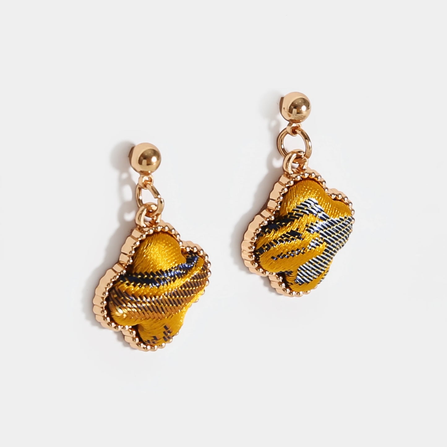 Handmade Brocade Earrings