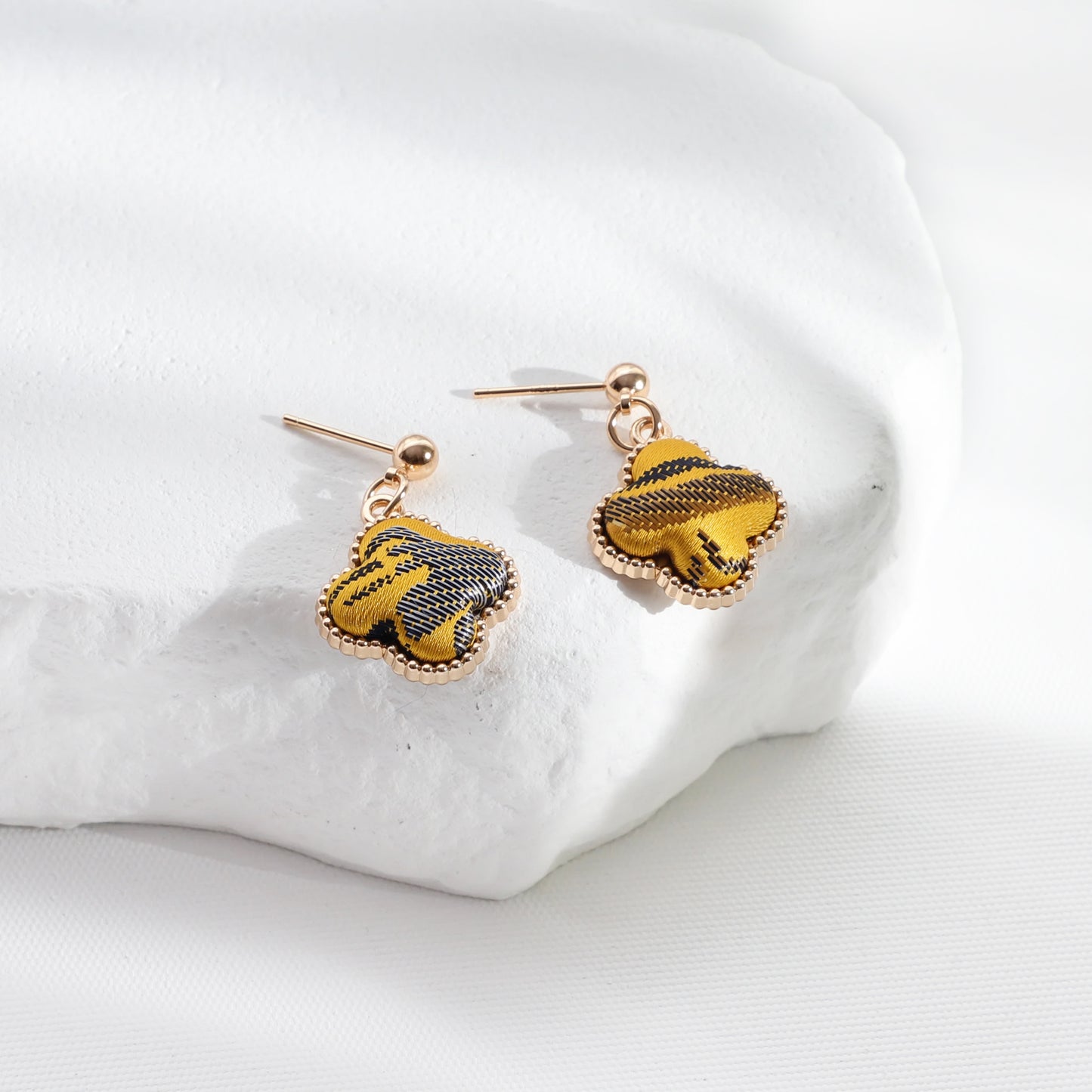 Handmade Brocade Earrings