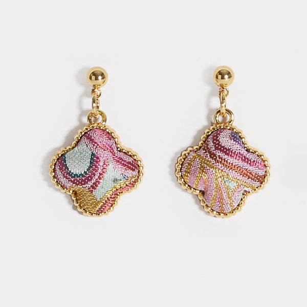 Handmade Brocade Earrings