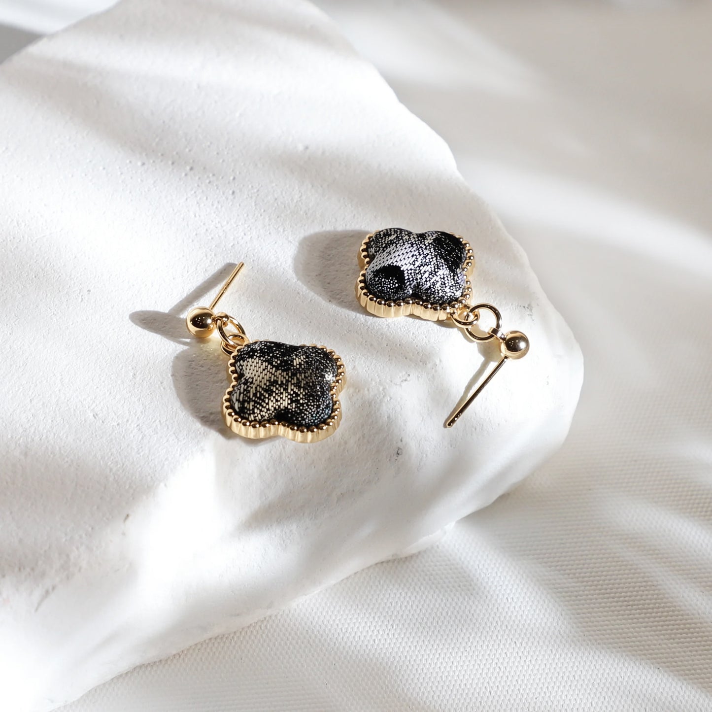 Handmade Brocade Earrings
