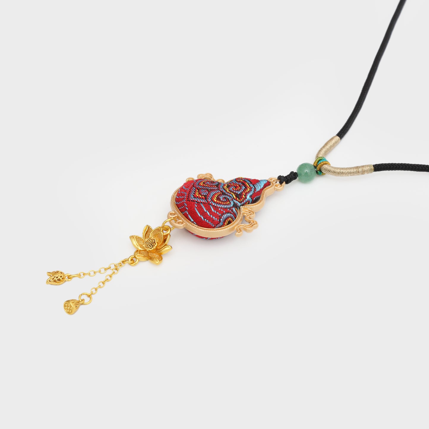 Red Artistic Necklace