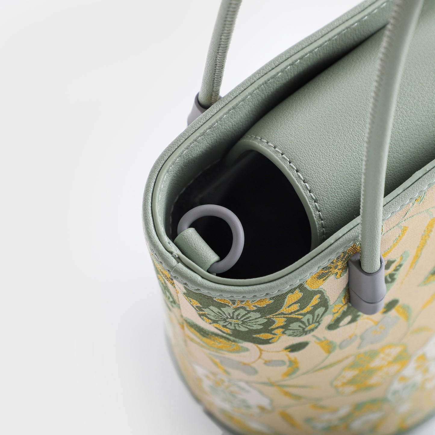 silk tote bag