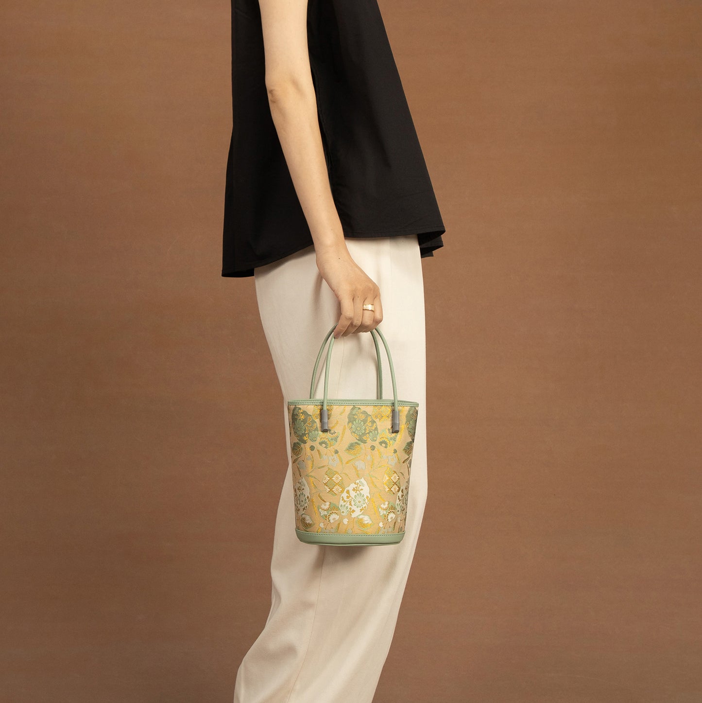Song Brocade Elegance Silk Tote