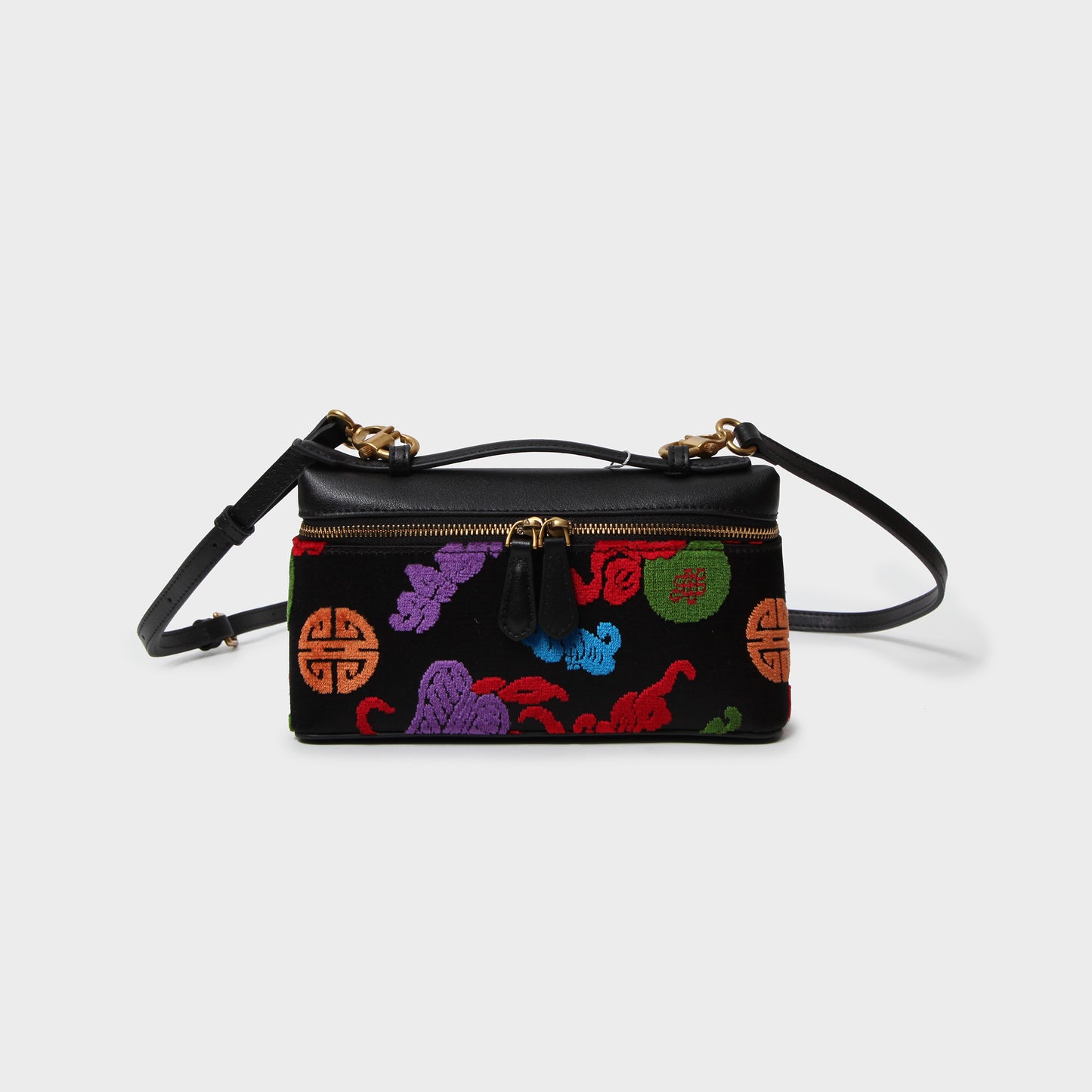 Artisanal Zhangrong Velvet Handbag