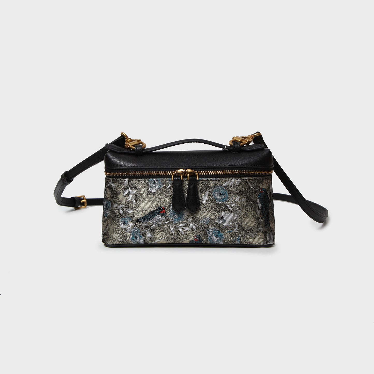 Artisanal Song Brocade Mini Box Bag
