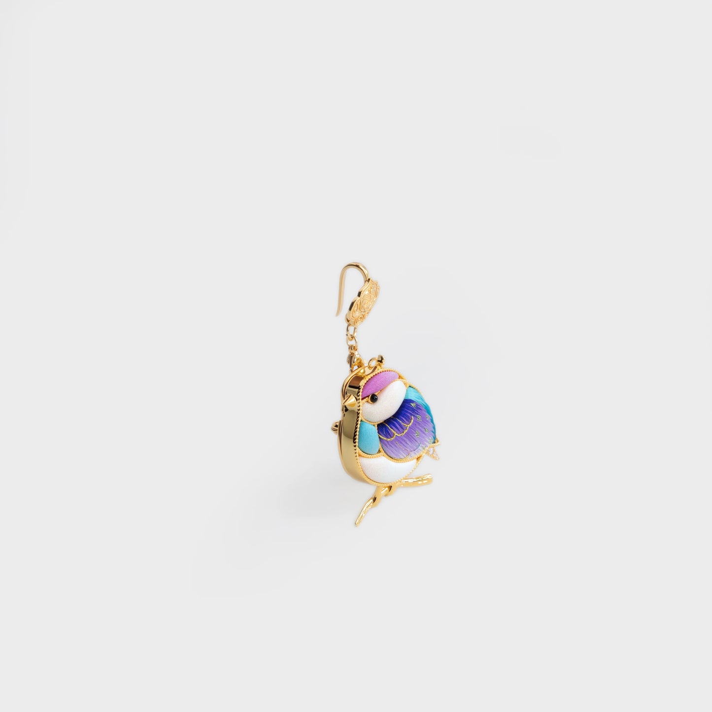 Elegant Handmade Bird Brooch