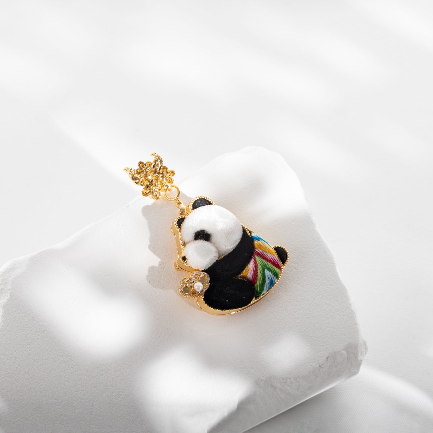 panda brooch