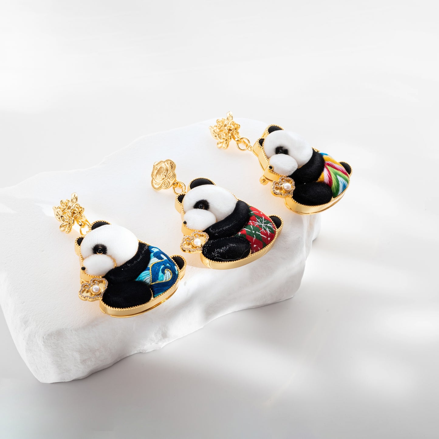 panda brooch