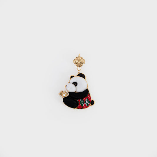 panda brooch