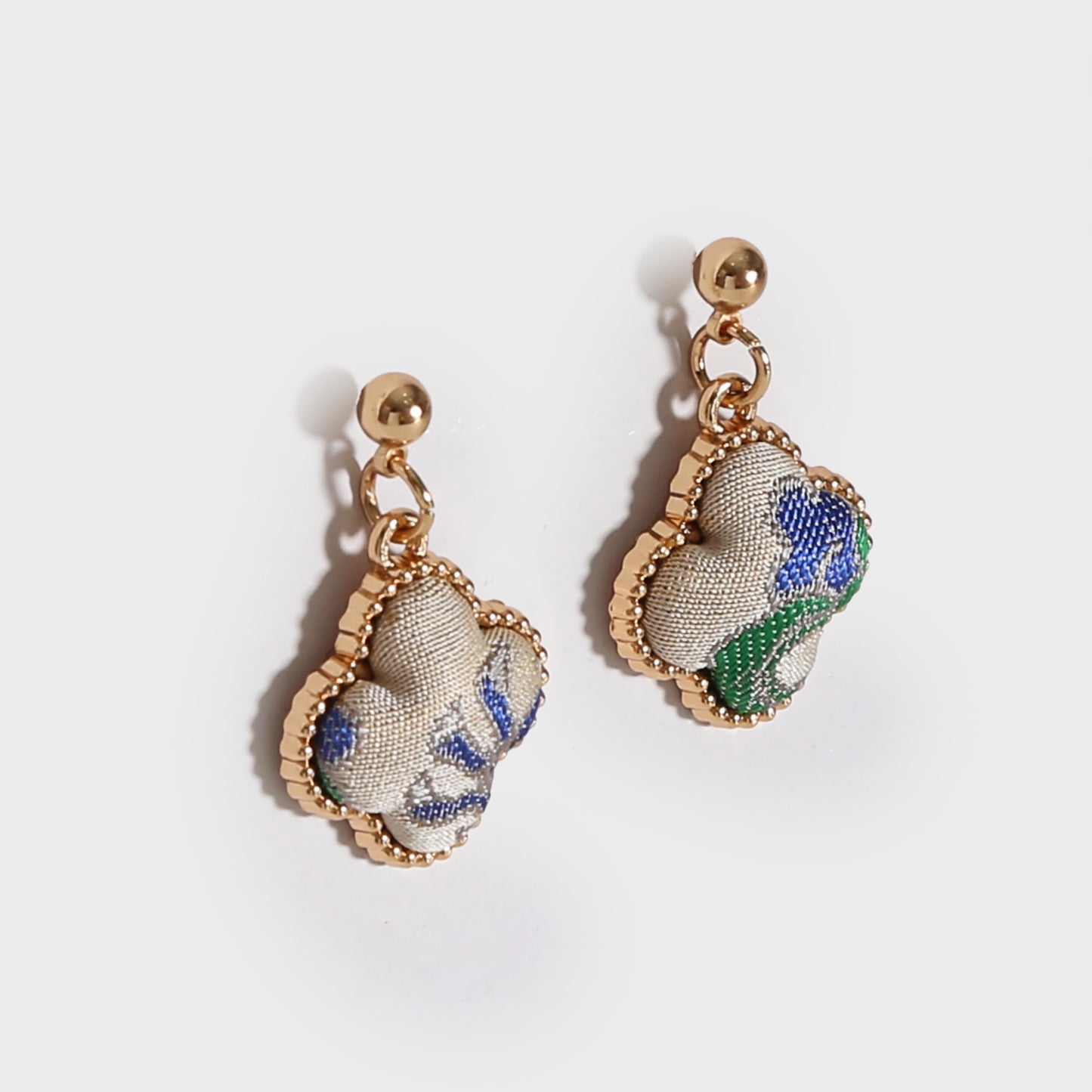 Handmade Brocade Earrings