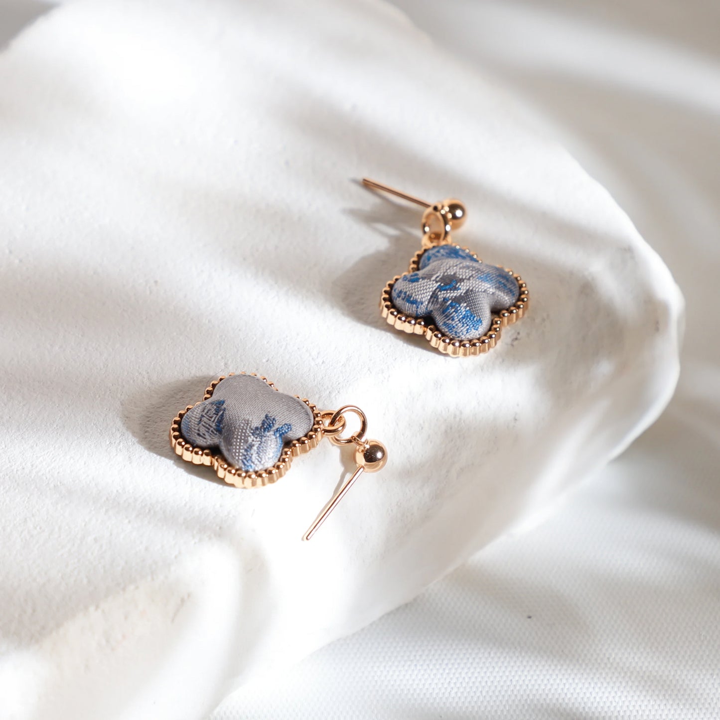 Handmade Brocade Earrings