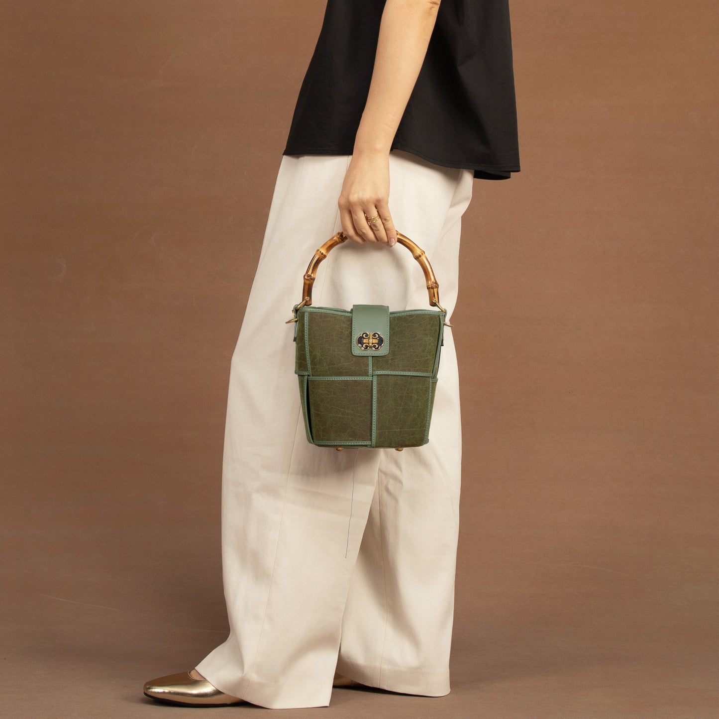 Xiangyunsha Bamboo Handbag