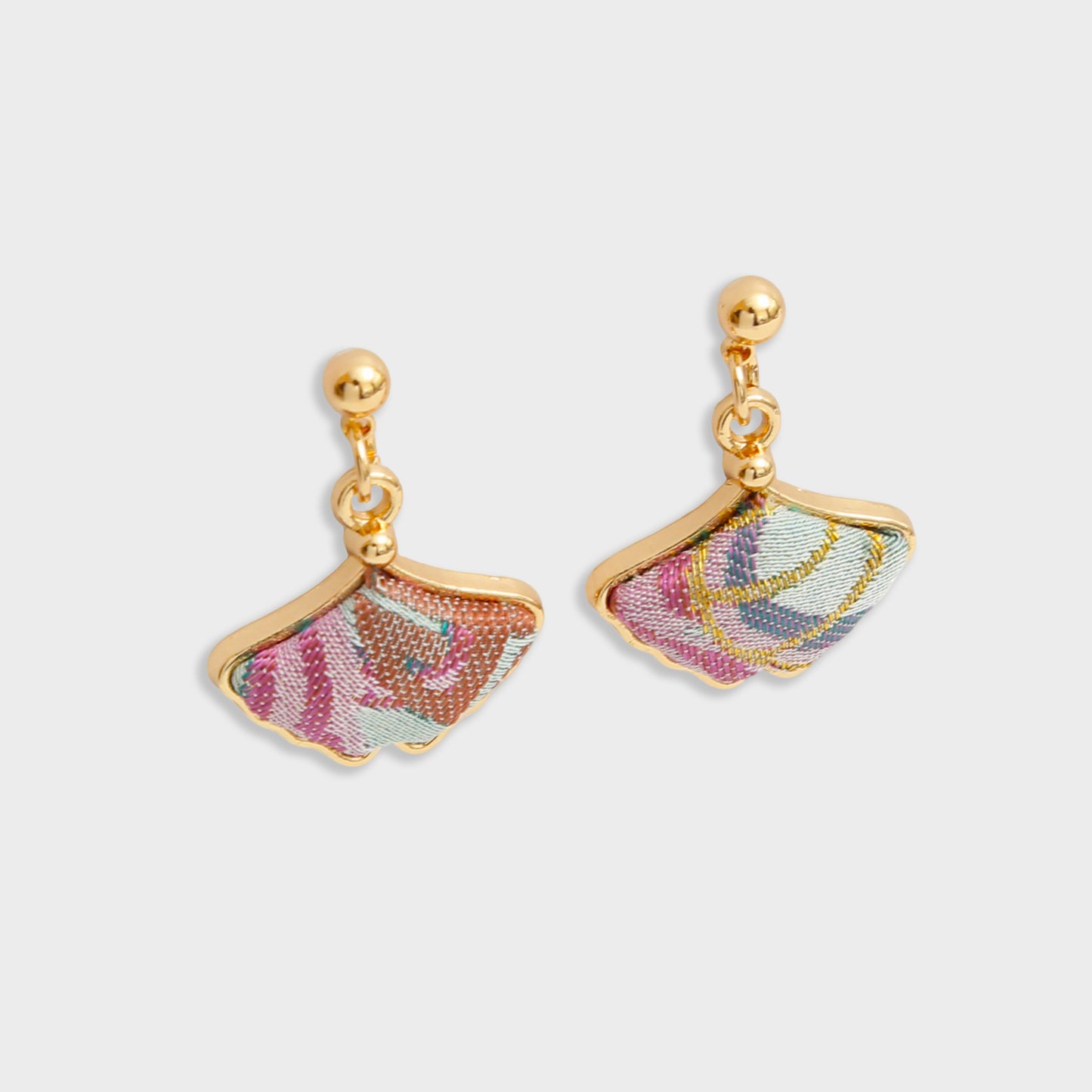Handmade Brocade Earrings