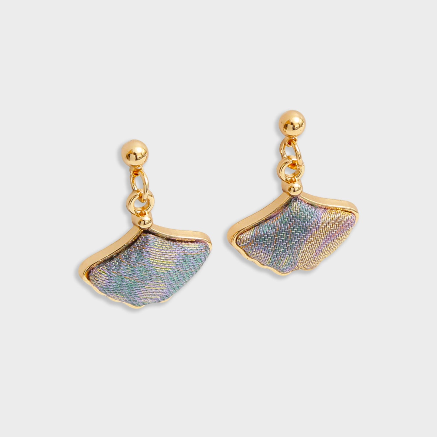 Handmade Brocade Earrings