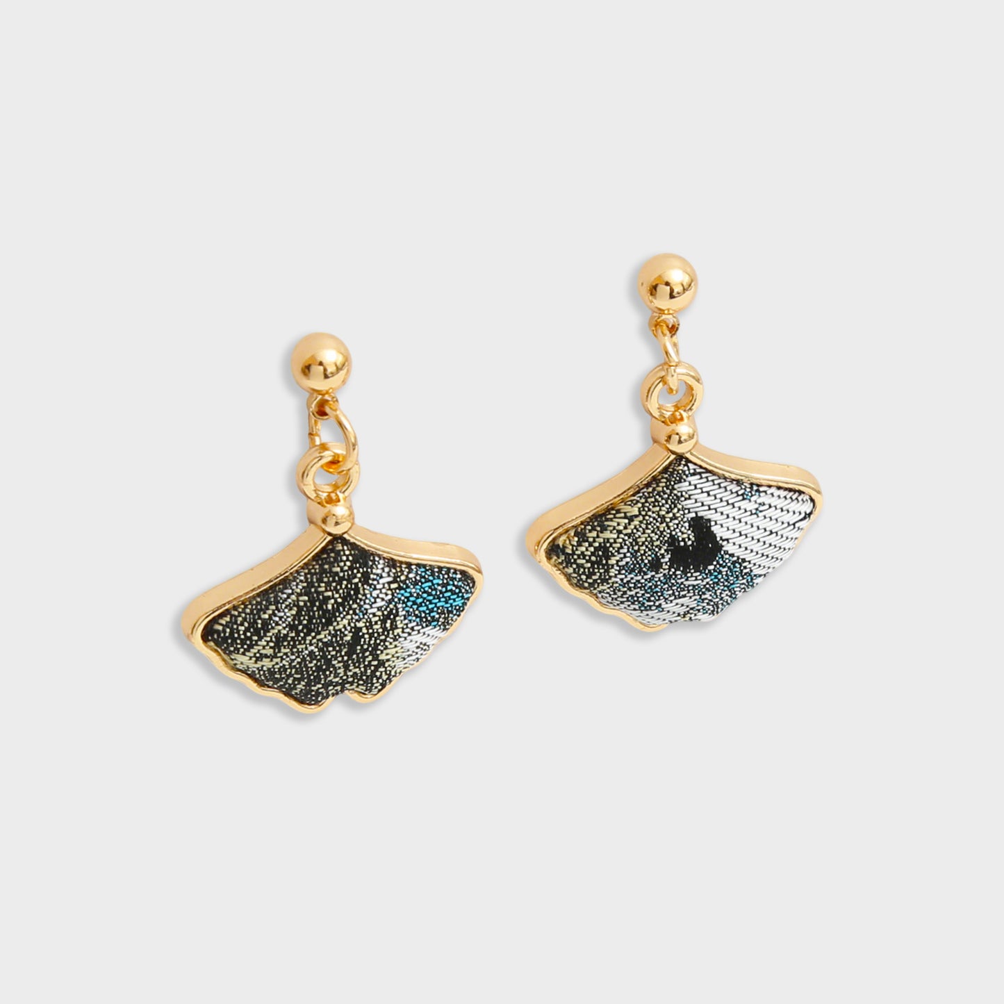 Handmade Brocade Earrings