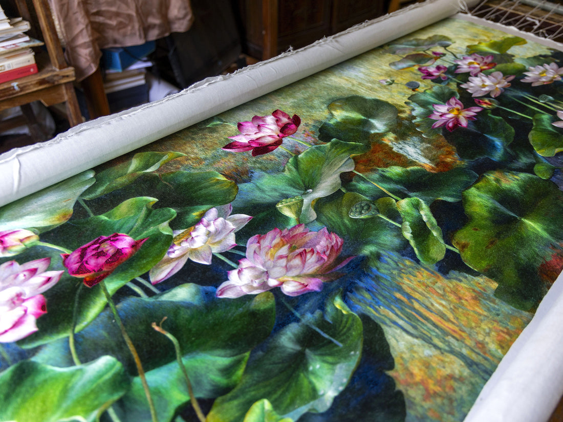 Common Techniques in Brocade Pattern Making