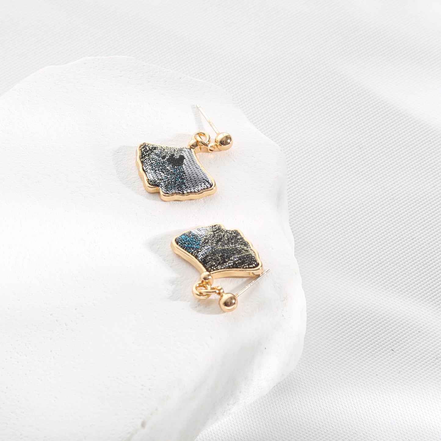 Handmade Brocade Earrings