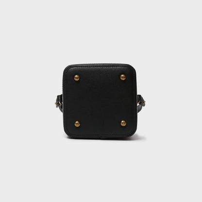 Artisanal Zhangrong Velvet Mini Bucket Bag