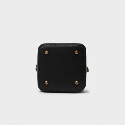 Artisanal Zhangrong Velvet Mini Bucket Bag