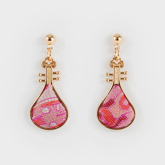 Handmade Brocade Earrings