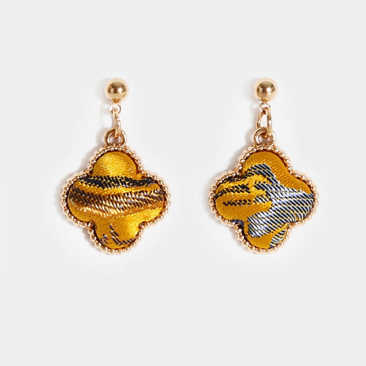 Handmade Brocade Earrings