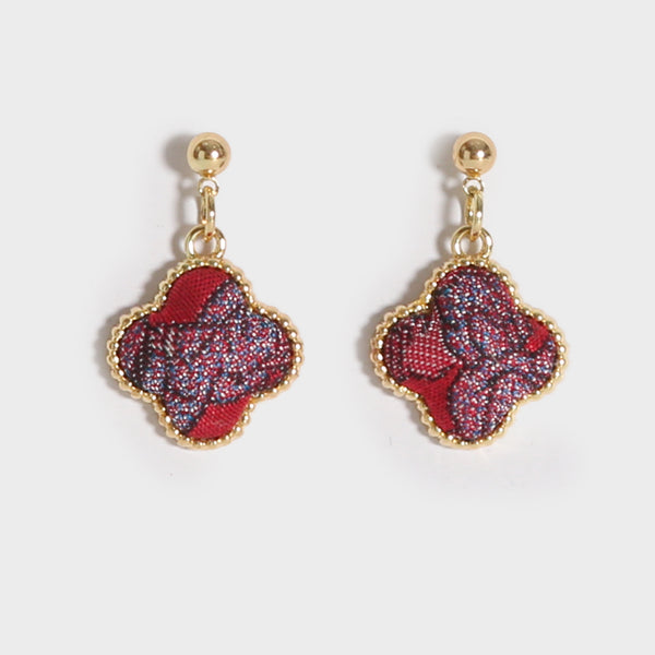 Handmade Brocade Earrings