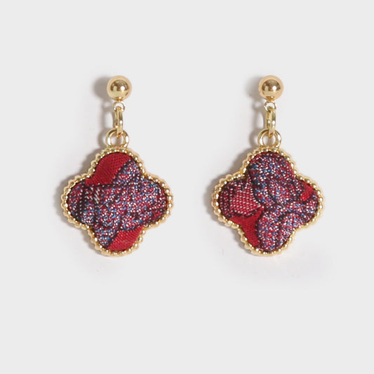 Handmade Brocade Earrings