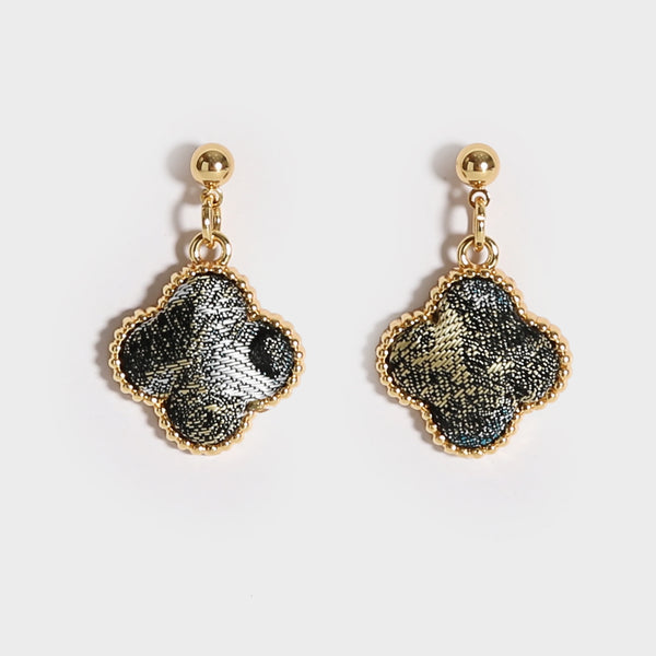 Handmade Brocade Earrings