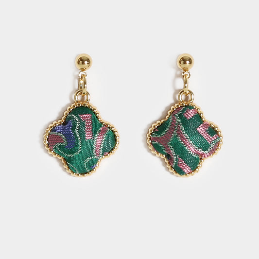 Handmade Brocade Earrings
