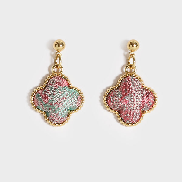 Handmade Brocade Earrings