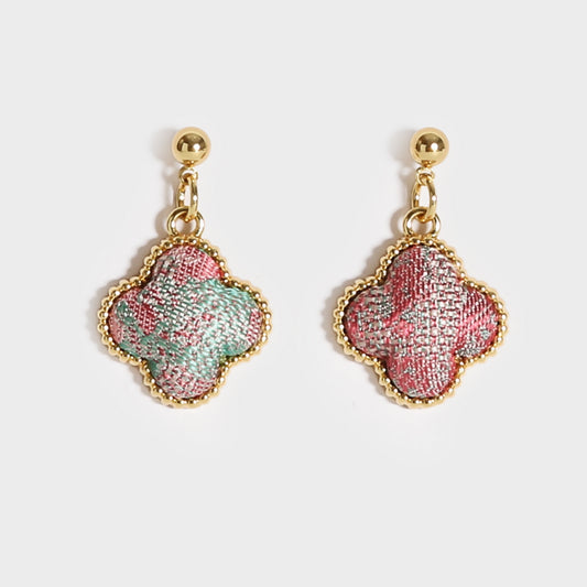 Handmade Brocade Earrings