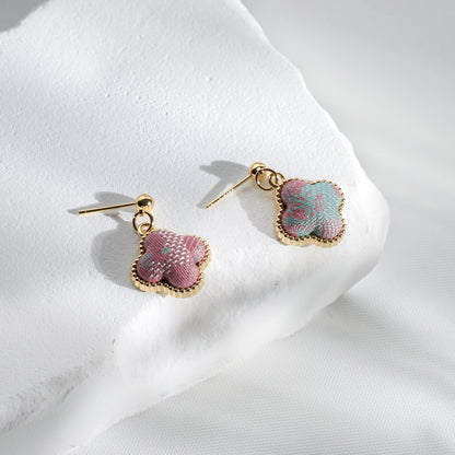 Handmade Brocade Earrings