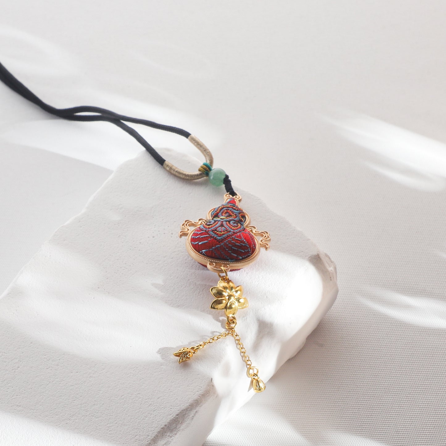 Red Artistic Necklace