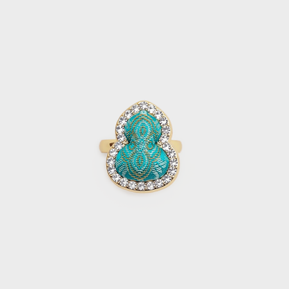 Aqua Green Elegant Ring