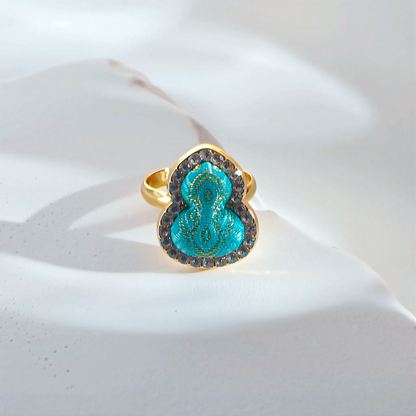 Aqua Green Elegant Ring