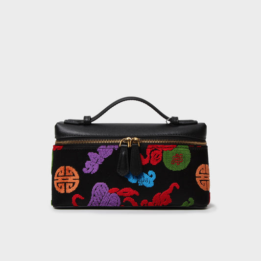 Artisanal Zhangrong Velvet Handbag