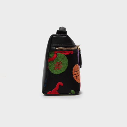 Artisanal Zhangrong Velvet Handbag