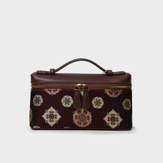 Artisanal Song Brocade Mini Box Bag