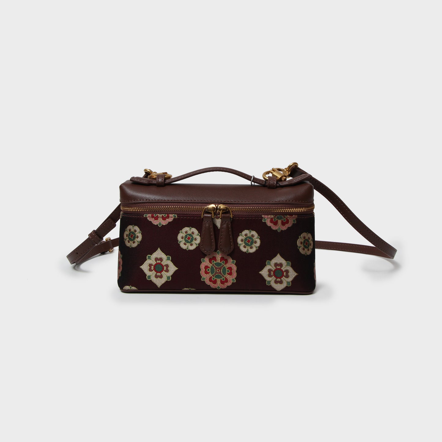 Artisanal Song Brocade Mini Box Bag