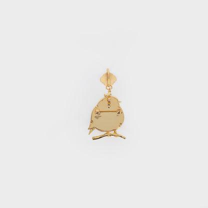 Elegant Handmade Bird Brooch