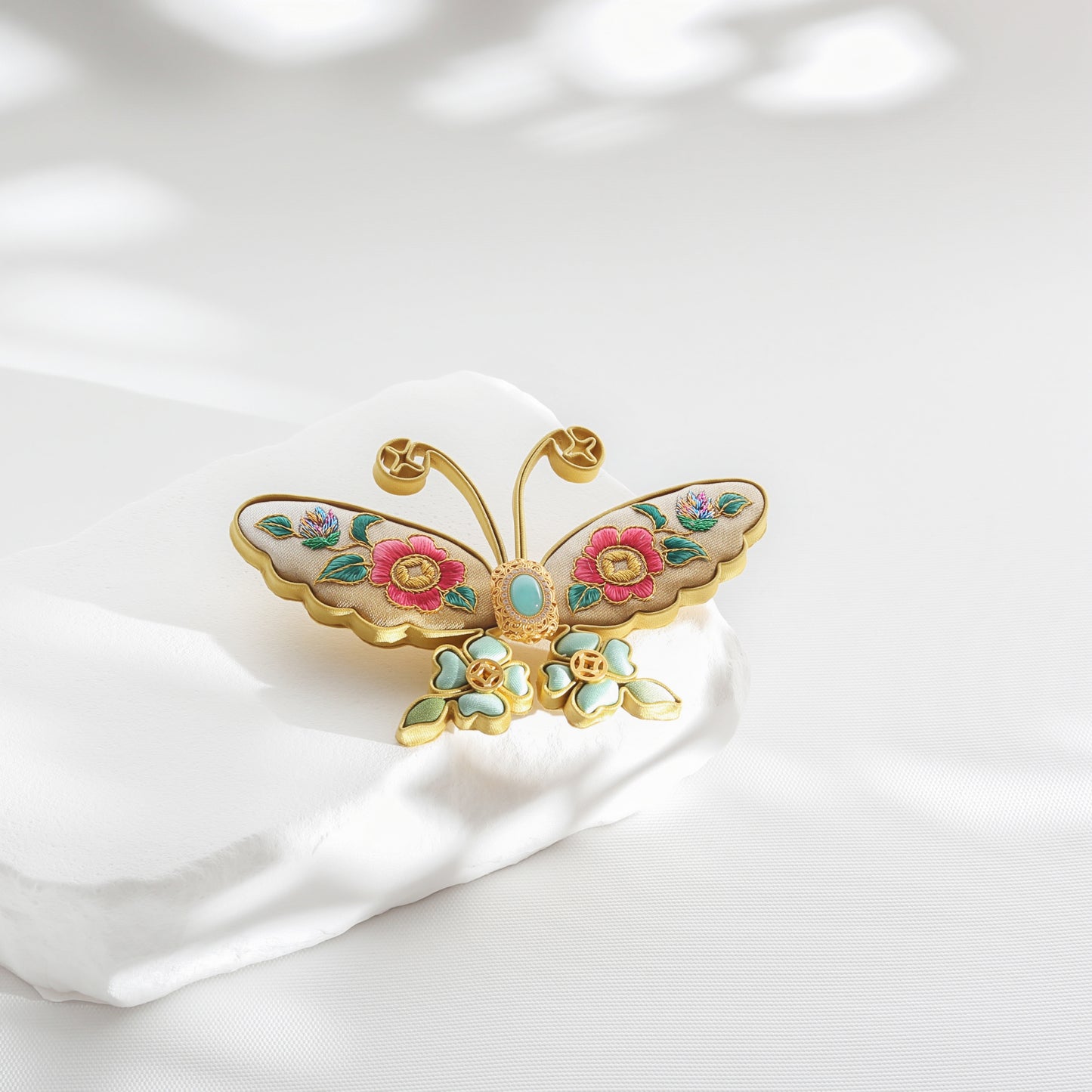 Silk Brooch
