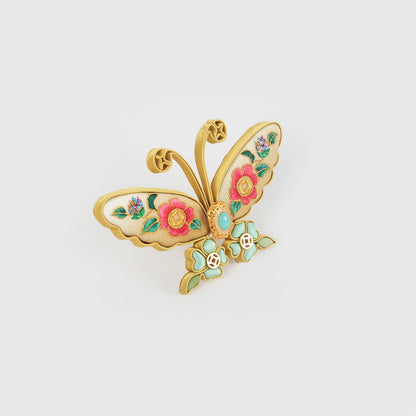 Silk Brooch