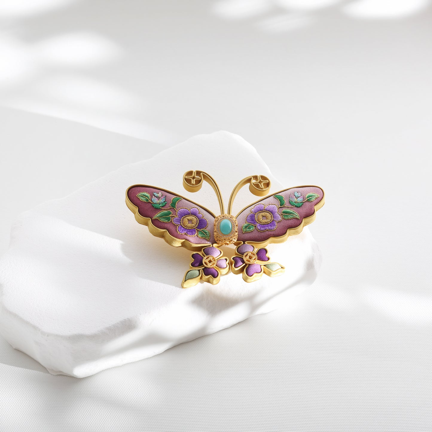 Silk Brooch