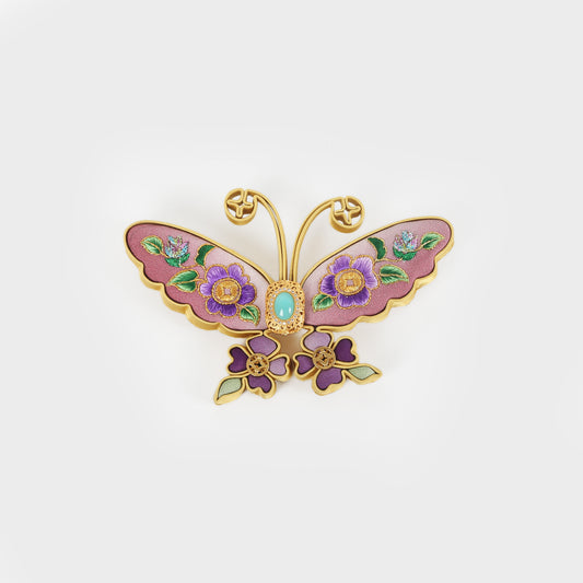 Silk Brooch