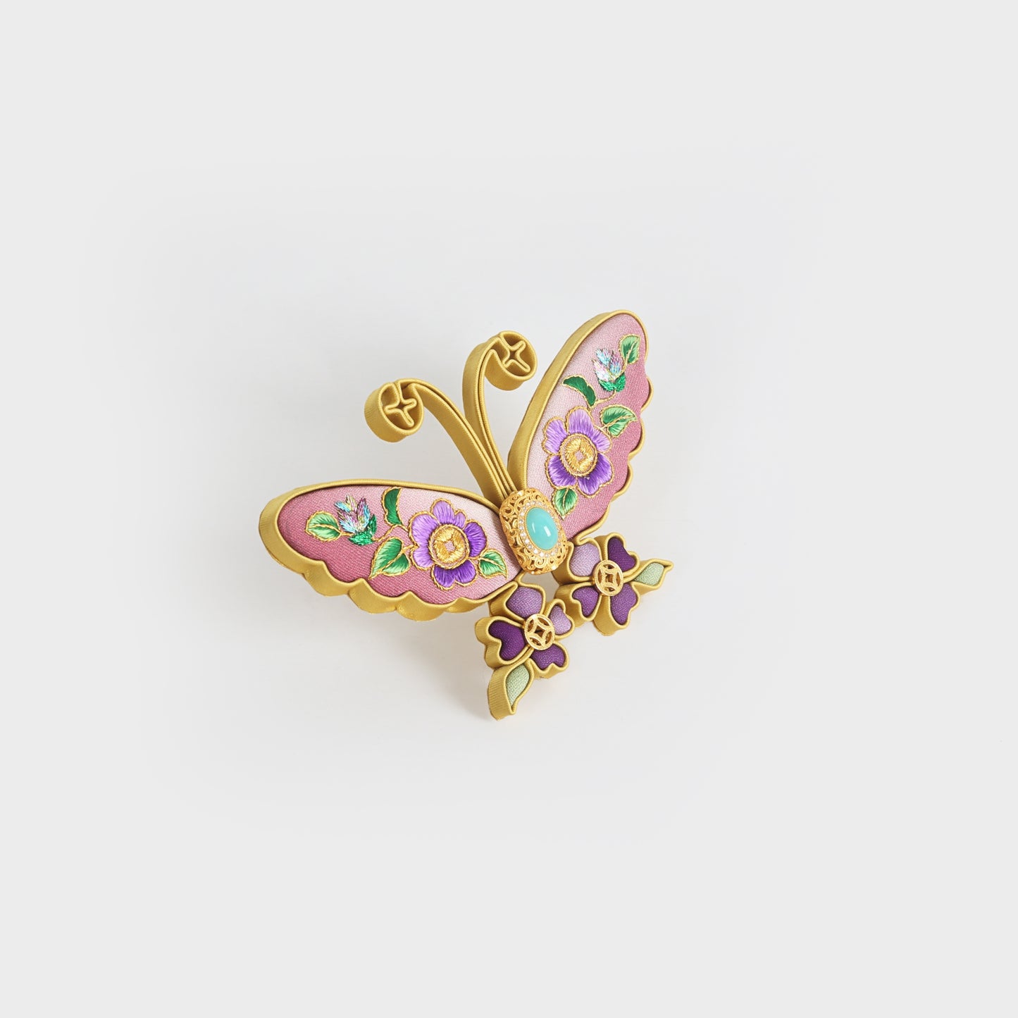 Silk Brooch