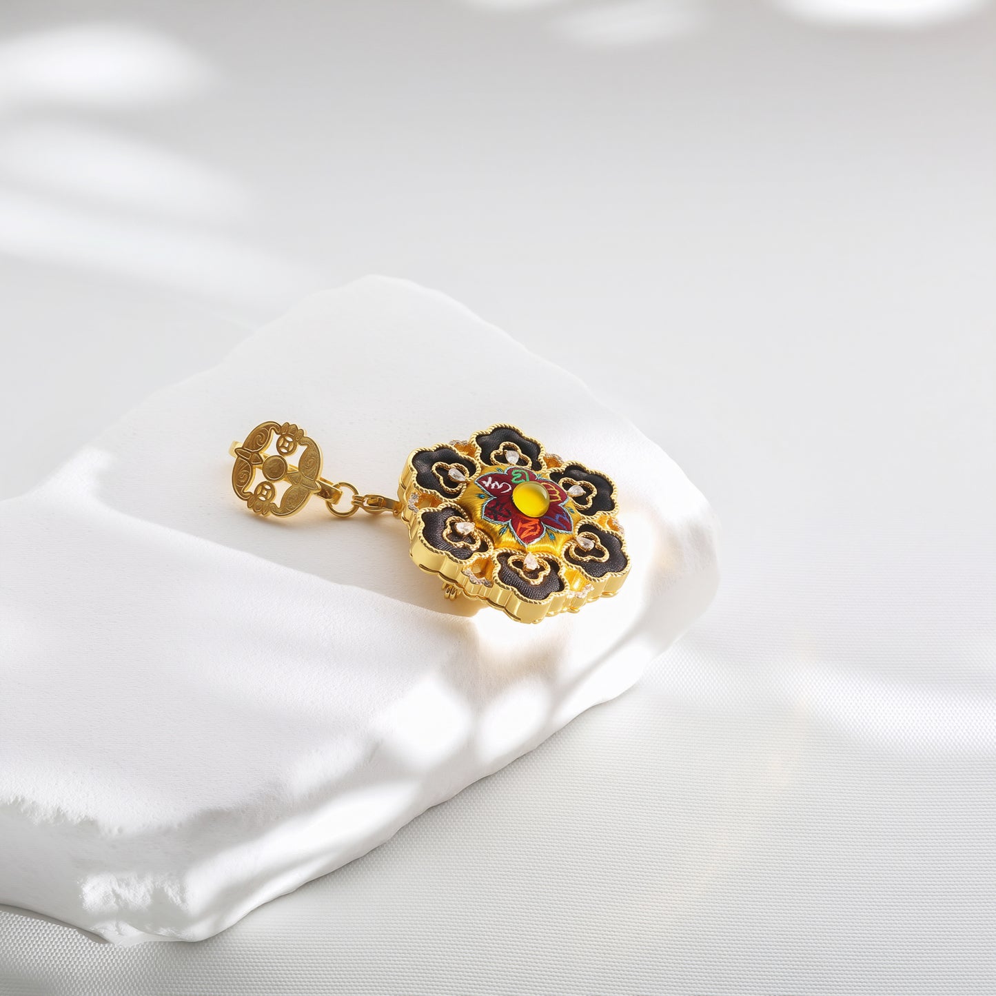 Silk Brooch