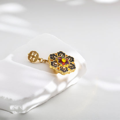 Silk Brooch