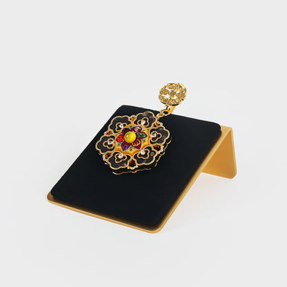 Silk Brooch