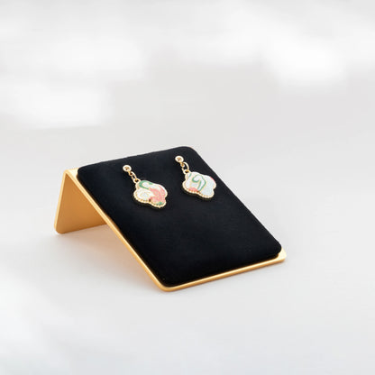 clover leaf earrings